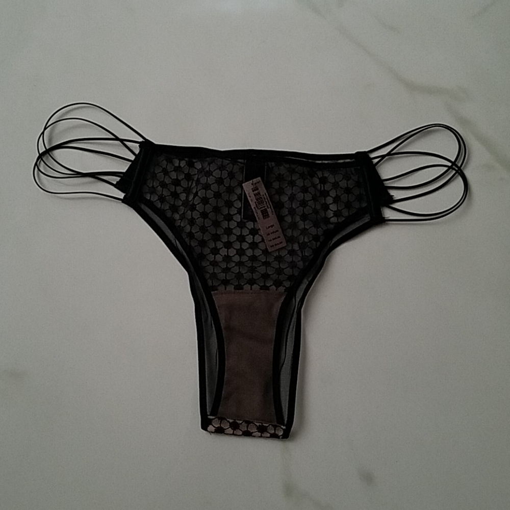 Victoria secret Starburst tanga panty size L - Picture 3 of 8